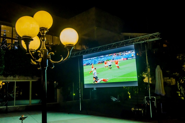 World Cup At The VIP Pool